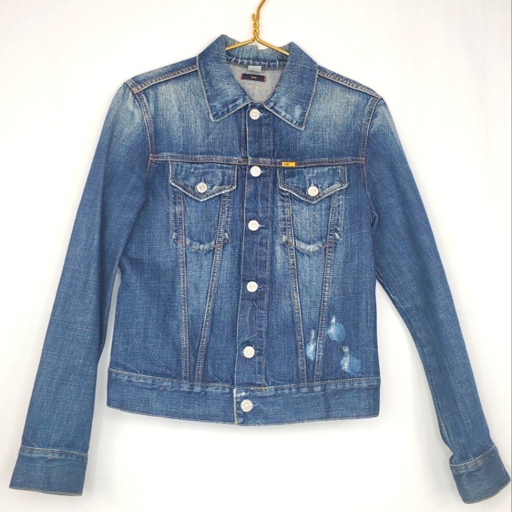 Vintage 90s Meltin' Pot 'Jerry' Denim Jean Jacket